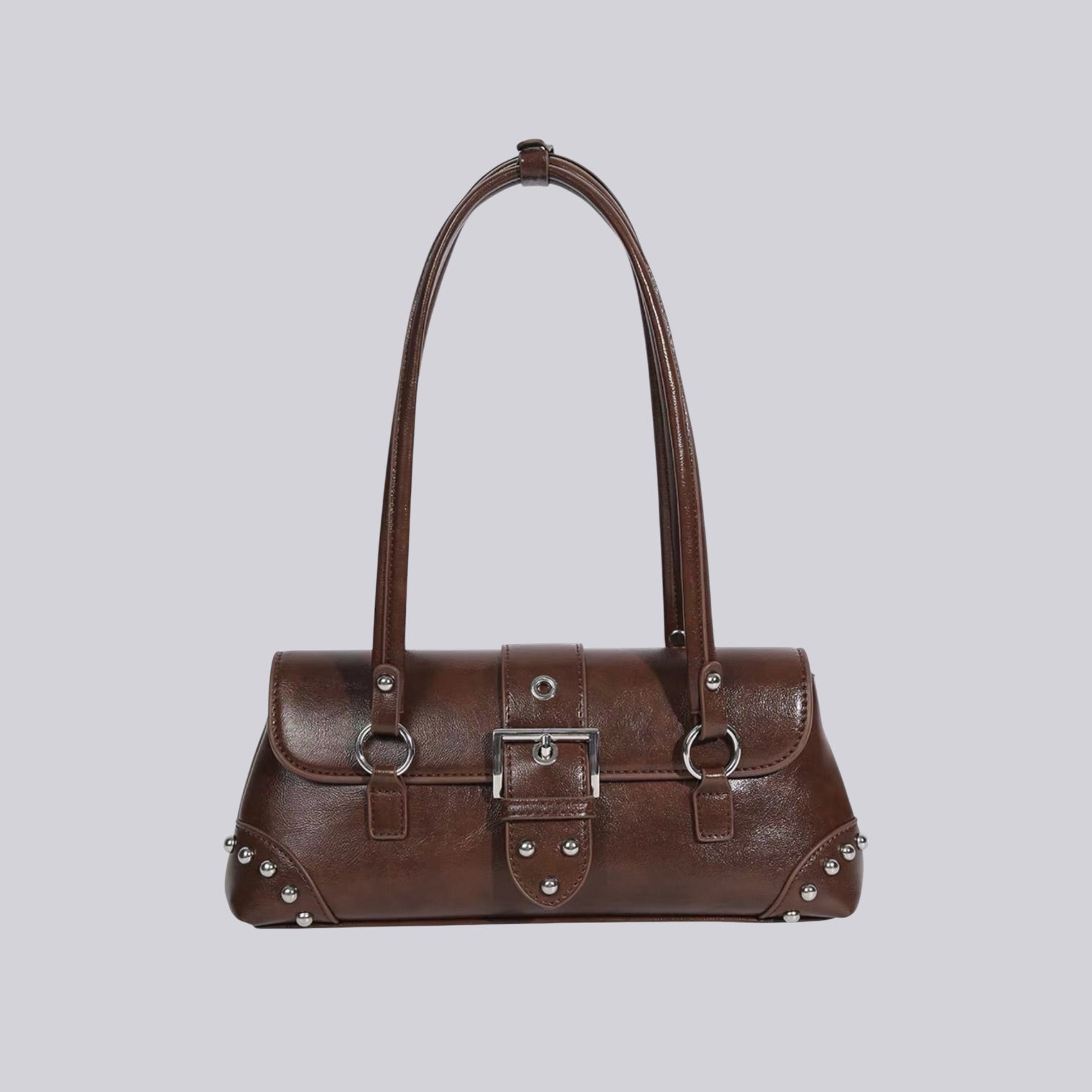 Marissé Rodeo – Vintage Brown Studded Bag