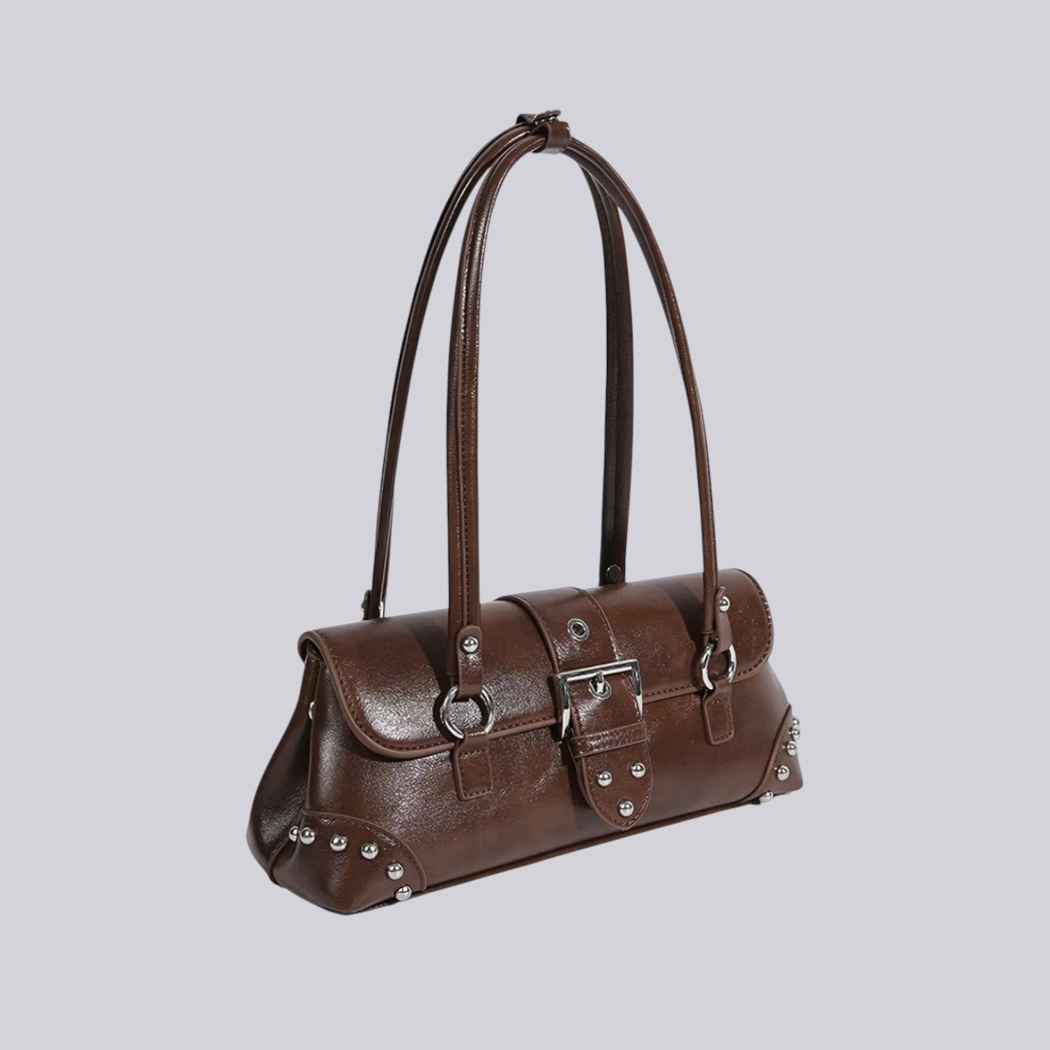 Marissé Rodeo – Vintage Brown Studded Bag