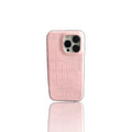 Pastel Pink Alligator Case
