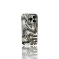Liquid Silver Swirl Case
