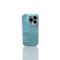 Light Blue Alligator Case