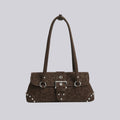 Marissé Rebel – Studded Animal Print Bag