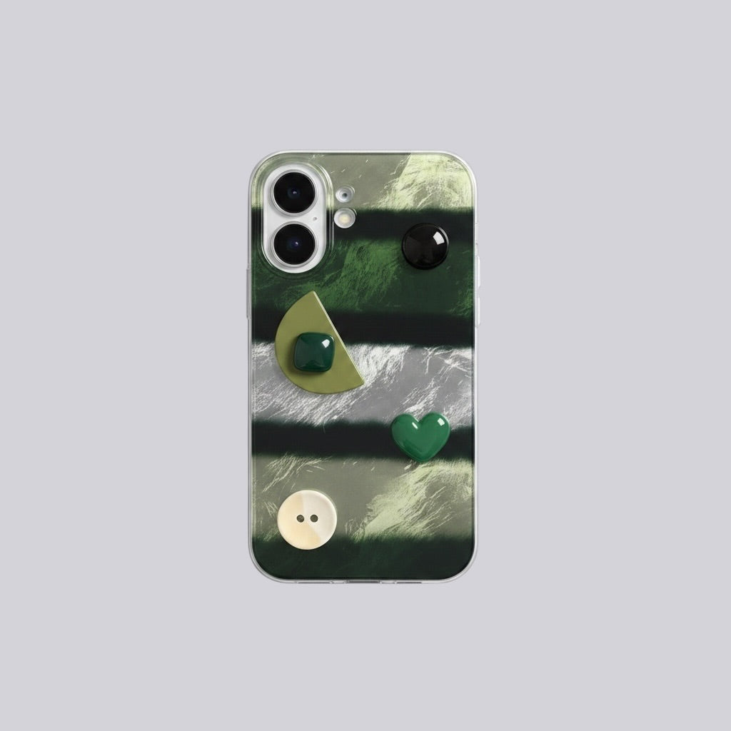 FOREST GREEN CHARM CASE