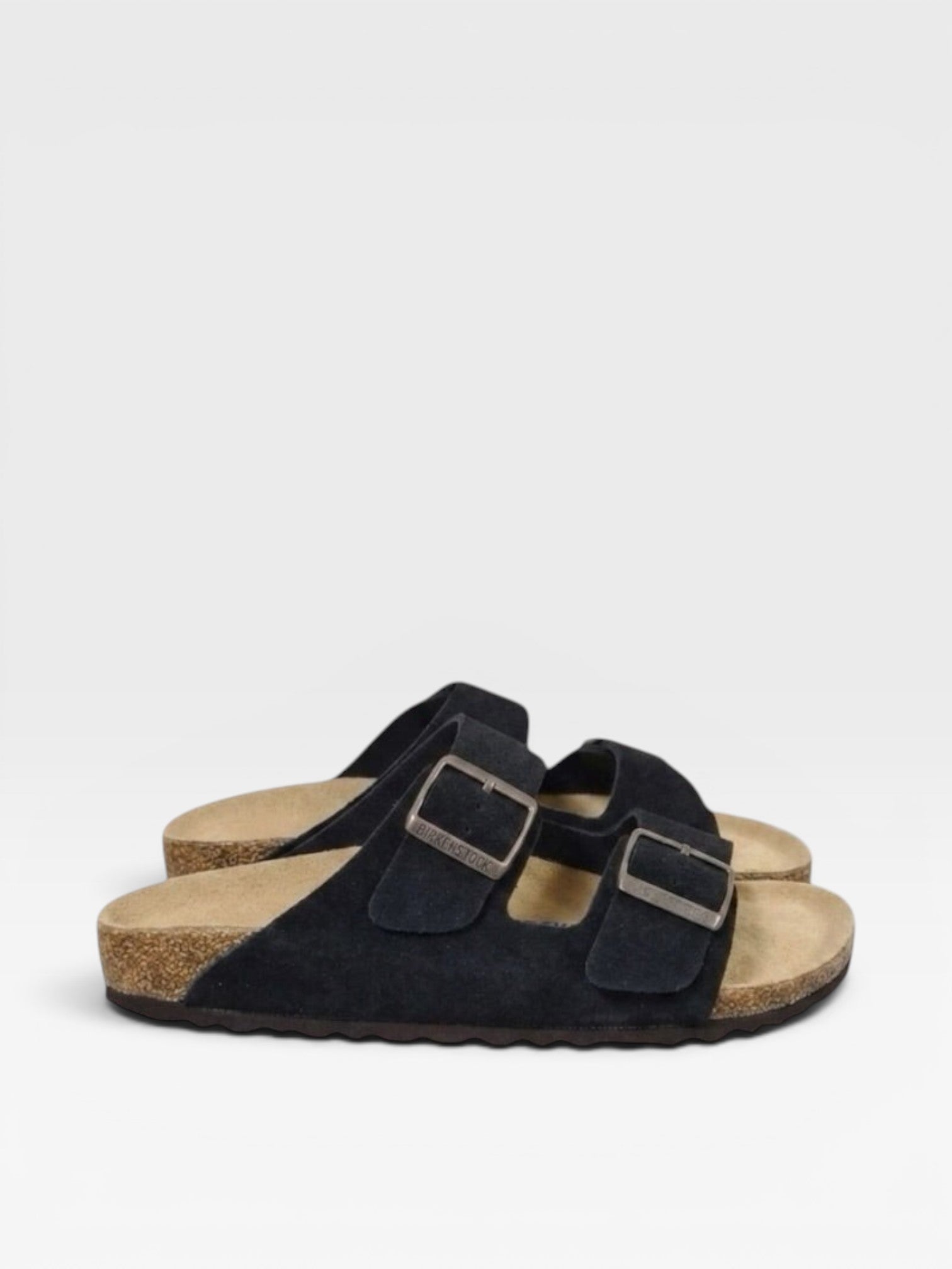 Wildleder Sandalen Schwarz