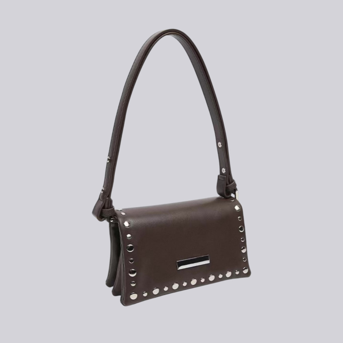 Marissé Dakota – Studded Flap Shoulder Bag