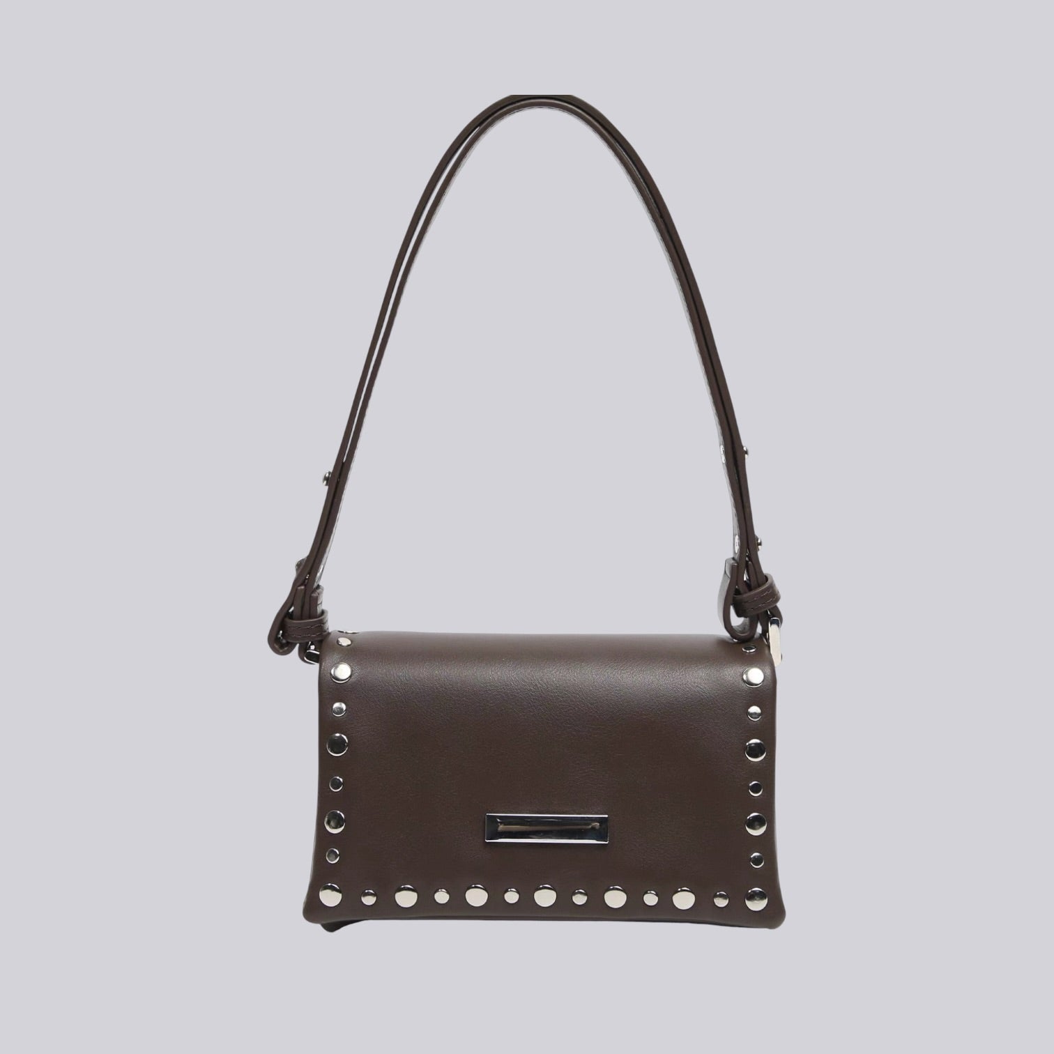 Marissé Dakota – Studded Flap Shoulder Bag