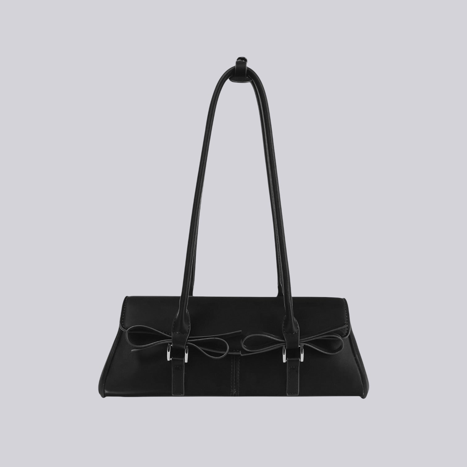 Marissé Grace – Bow Detail Black Shoulder Bag