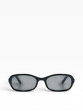 Retro Quadratische Sonnenbrille für Damen - Anti-UV Schmaler Rahmen