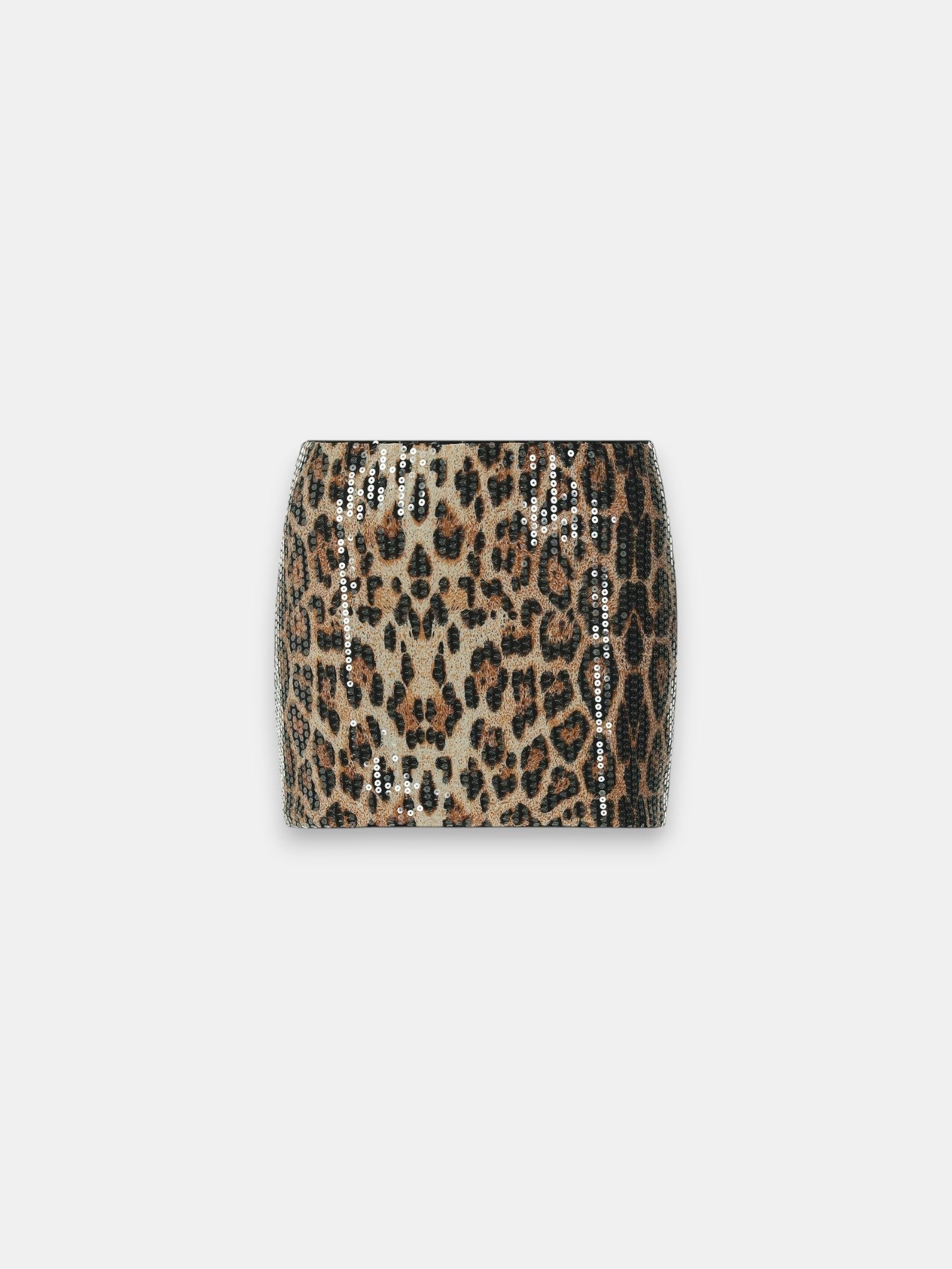 Sexy Leopard-Print Pailletten-Rock für Damen - Modischer European Style