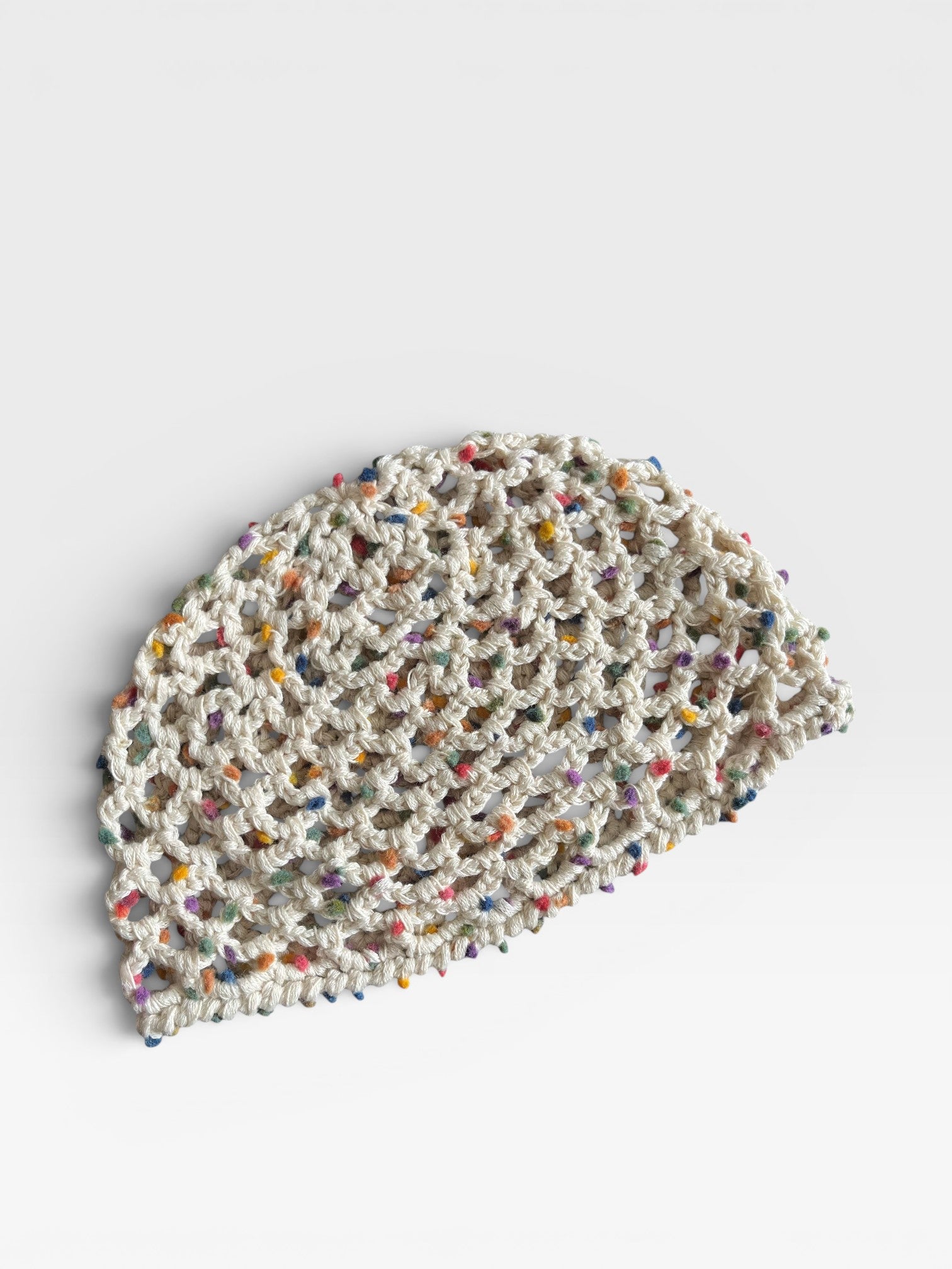Handgefertigte dünne Mesh-Mütze für Damen und Herren - Atmungsaktive Häkel-Beanie